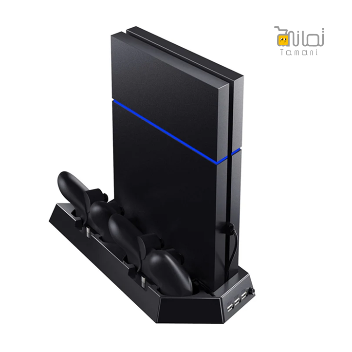Dual Motors Cooling Fan Radiator Charger Station
