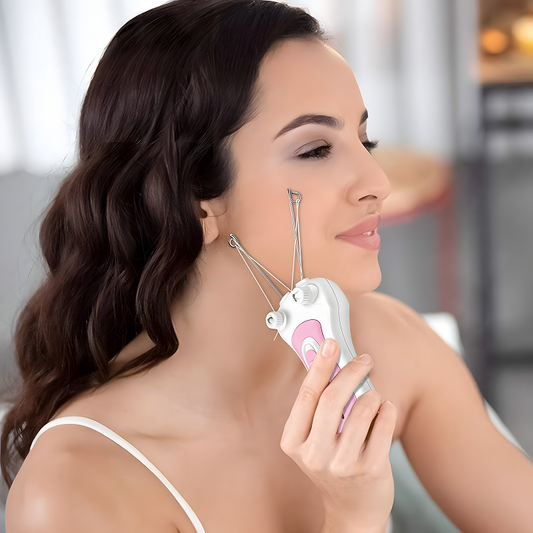 Electric Hair Threader for Smooth Facial Skin