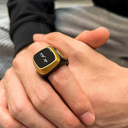 Smart Zikr Ring, Counter & Prayer Reminder