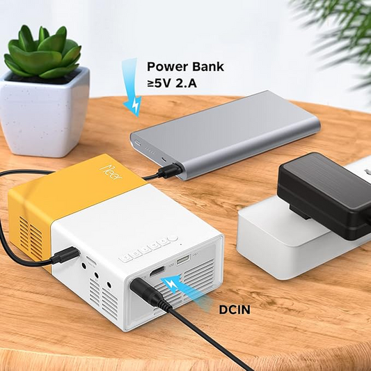 Mini Projector, Portable LED LCD Video Projector