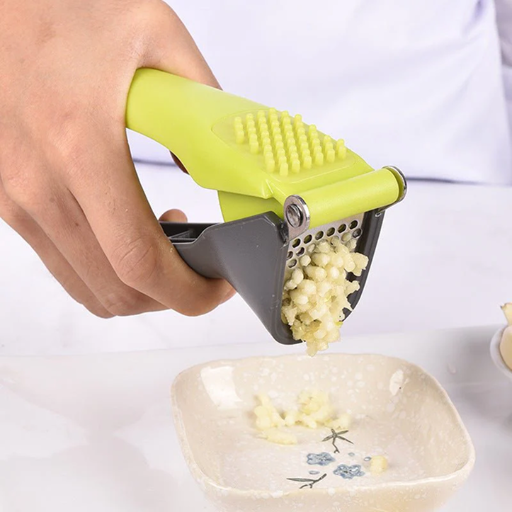 Garlic Press Stainless Steel by Aeroshot Mincer