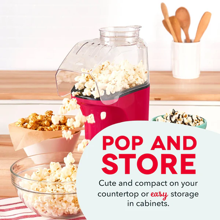 Electric Popcorn Maker, Hot Air Popcorn Popper