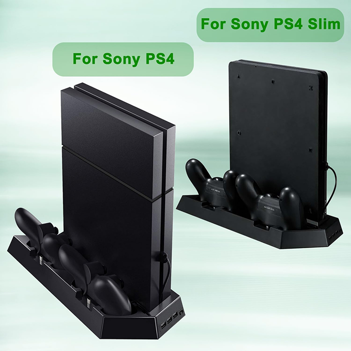 Dual Motors Cooling Fan Radiator Charger Station