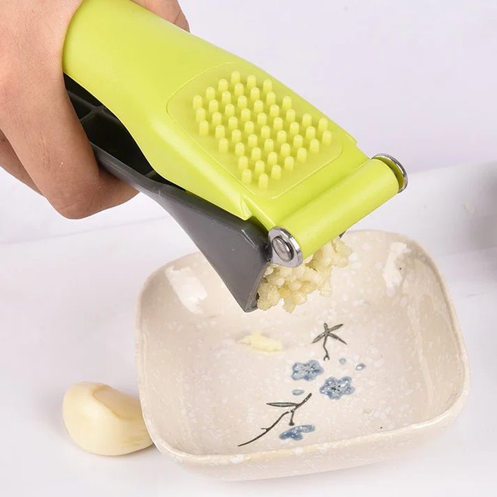 Garlic Press Stainless Steel by Aeroshot Mincer
