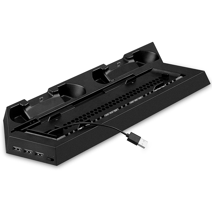 Dual Motors Cooling Fan Radiator Charger Station