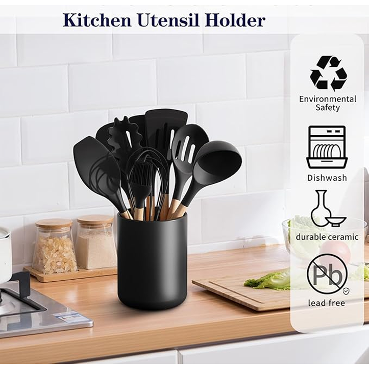 Tool Wooden Cookware Utensil Set, 12 Piece